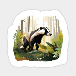 Badger Sticker